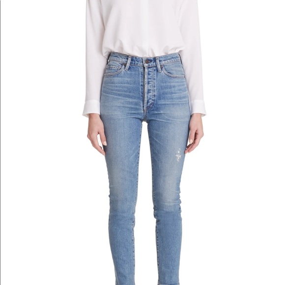 High Rise Slim Ankle Backroad 